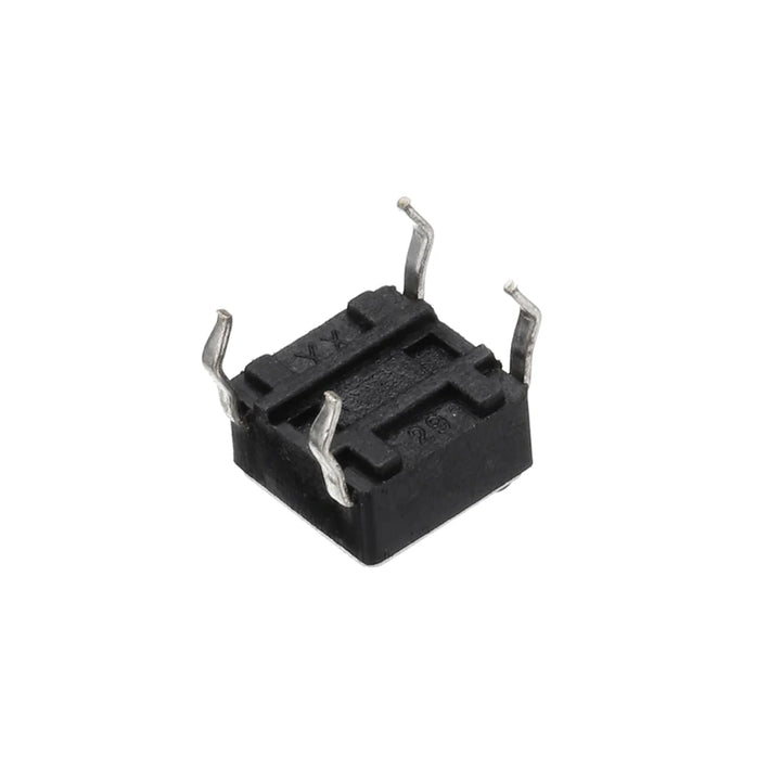 6x6x5mm Tactile Push Button Switch (Pack of 20) - Robodo