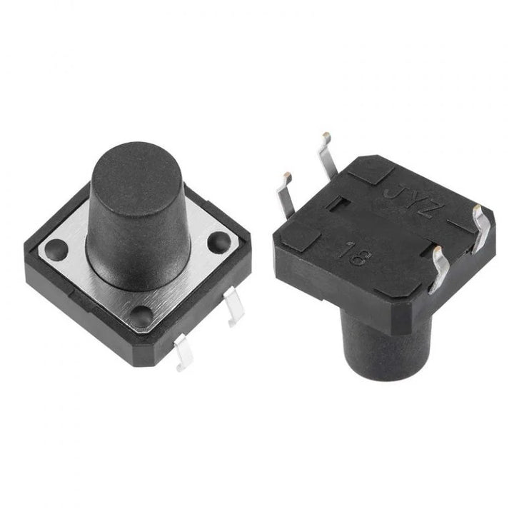 12x12x12mm Tactile Push Button Switch-10Pcs. - Robodo