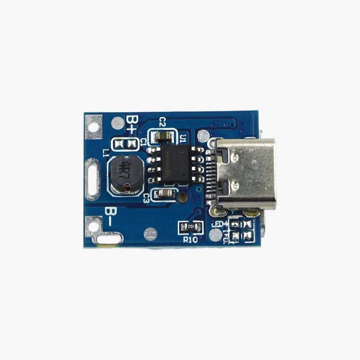 USB Type-C 5V Step-Up Booster - Lithium Battery Charging and Protection Module for Power Bank - Robodo