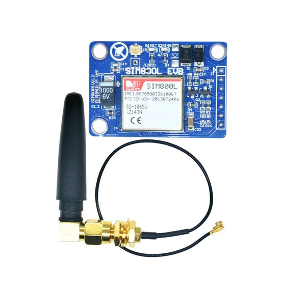 SIM800L V2 5V Wireless GSM GPRS MODULE Quad-Band with Antenna - Robodo