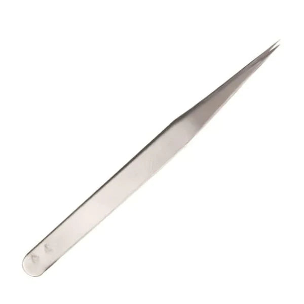 Lucky9 Straight Tweezer Stainless Steel (14 cm) - Robodo