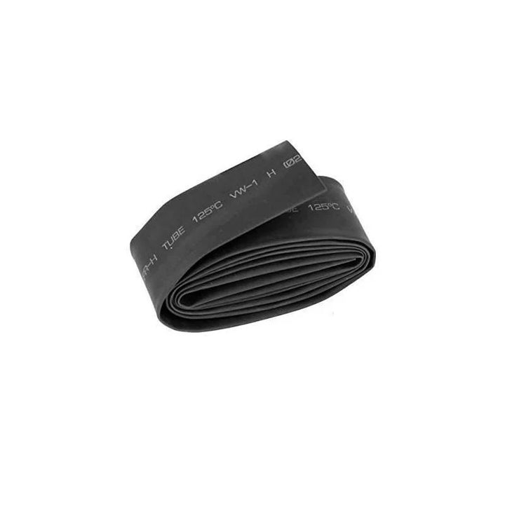 Heat Shrink sleeve 20mm Black 1 Meter Industrial Grade WOER (HST) - Robodo