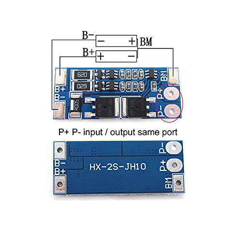 2S 8A BMS Lithium Battery Protection Board - Robodo