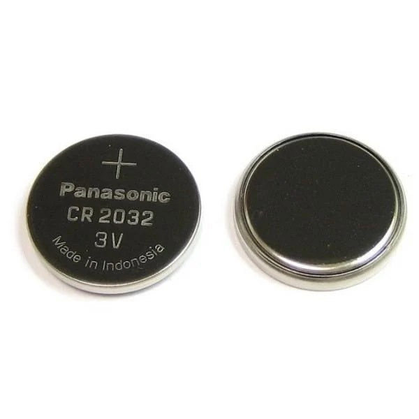 Panasonic CR2032 3V Lithium Coin Battery ( 3 - Robodo