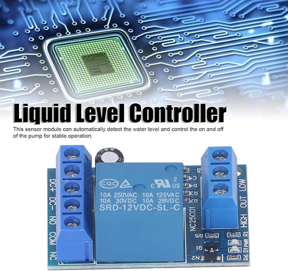DC 12V Water Level Controller Module, Automatic Detection Water Level ...