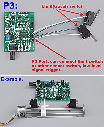 DC 4V-6V 5V 2-Phase 4-Wire Stepper Motor Driver Controller Board Mini ...