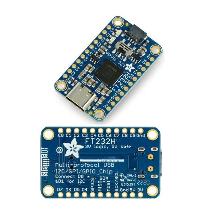 FT232H Breakout - USB C to GPIO+SPI+I2C - Robodo