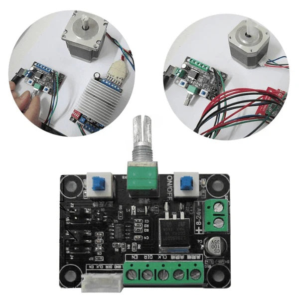 MKS OSC V1.0 Stepper Motor Drive Simple Controller Pulse PWM Signal Generator Module Speed Control 8-24V - Robodo