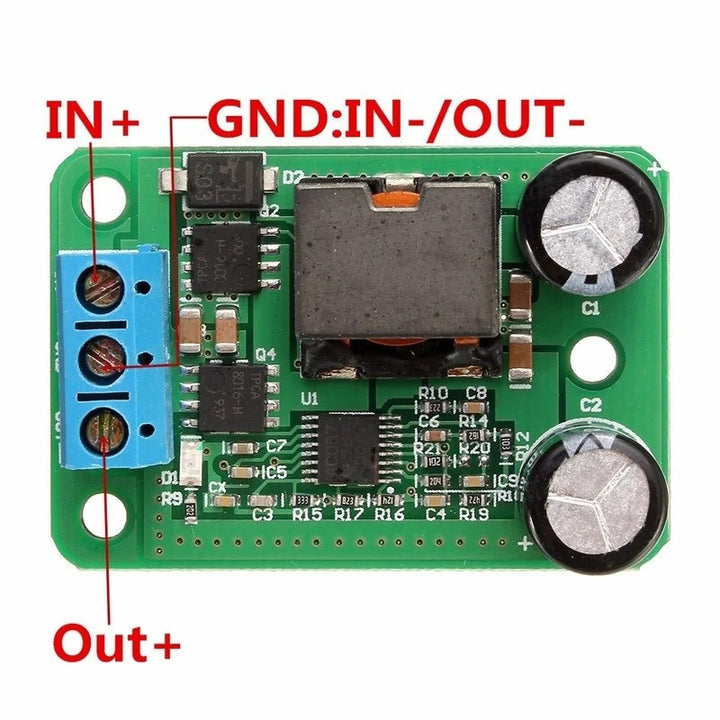 DC-DC Step-Down Buck Converter Power Supply Module 24V 12V 9V to 5V 5A 25W Replace LM2596S - Robodo