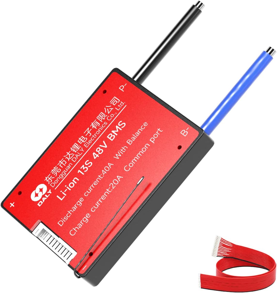 Inline Reverse Battery Protection Module DALY BMS 13S 48V 40A Li-ion Battery Protection Module PCB Protection ...