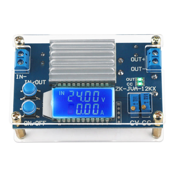 Dc Buck Converter, 5.3V-32V To 1.2V-32V 12A Adjustable Power Supply, 5V 9V 12V 24V 30V 32V Step Down Voltage Regulator With Lcd Display