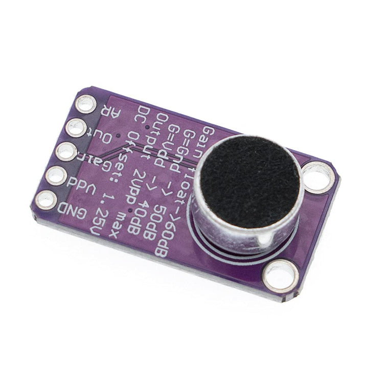 MAX9814 high-performance microphone AGC amplifier module | Robodo