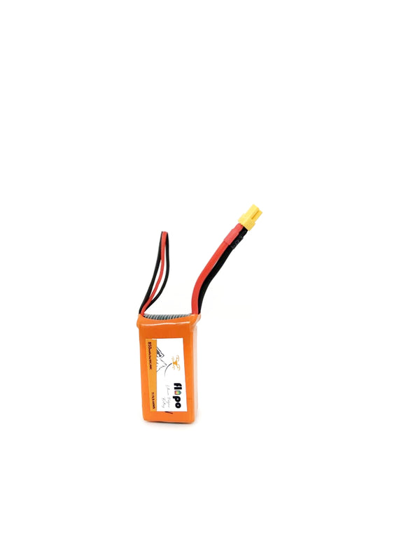 Flipo 850mah 3S 30C/60C (11.1V) Lithium Polymer Battery Pack LIPO