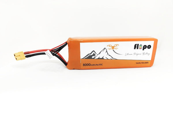 Flipo 80000mah 4S 35C (14.8) Lithium Polymer Battery Pack LIPO