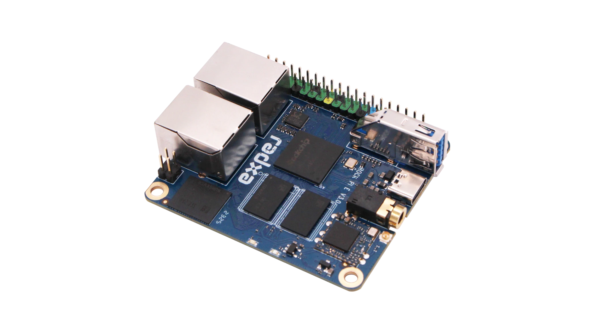 Rock Pi Computer Radxa ROCK Pi E Single-Board Computer (SBC) Raspberry Pi Alternative ...