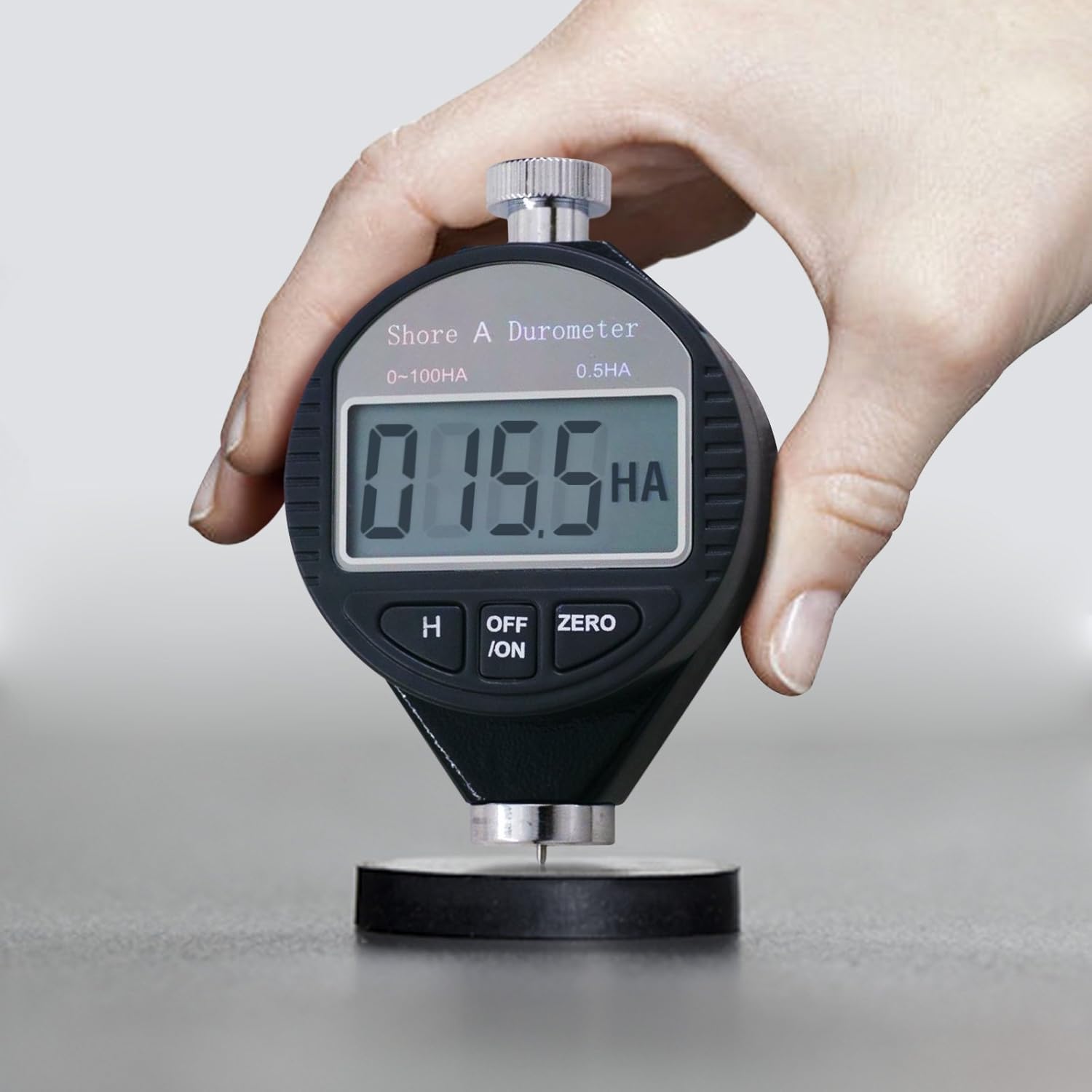 Rubber Hardness Tester Shore A Digital Durometer Type A 0–100HA Range 0 ...