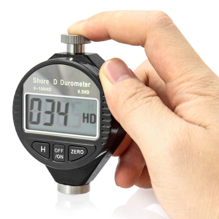 Rubber Hardness Tester Shore D Digital Durometer Type D 0–100HA Range 0 ...