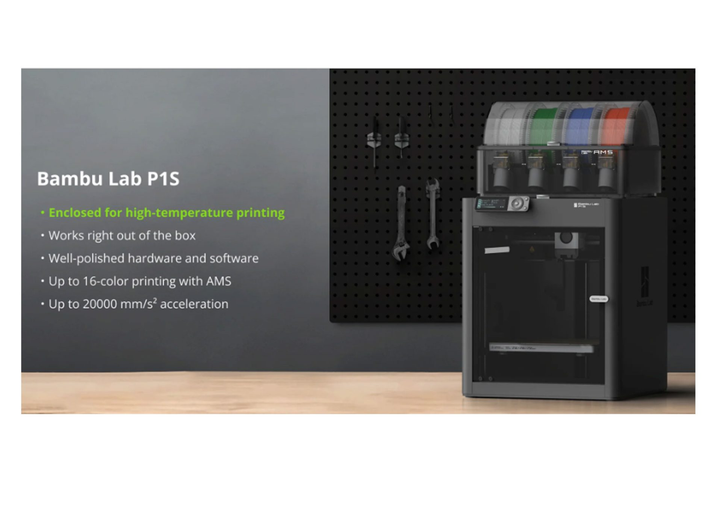 Bambu Lab P1S With AMS 2 Pro 3D Printer | Robodo
