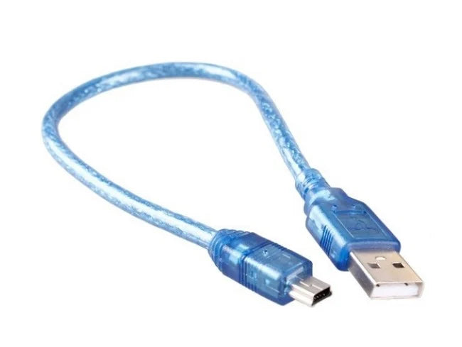 Cable for Arduino Nano (USB 2.0 A to USB 2.0 Mini B) 30cm - Robodo