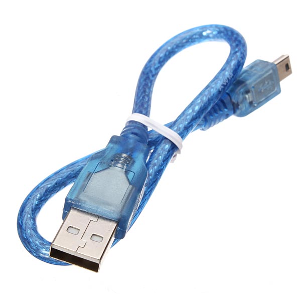 Cable for Arduino Nano (USB 2.0 A to USB 2.0 Mini B) 30cm - Robodo