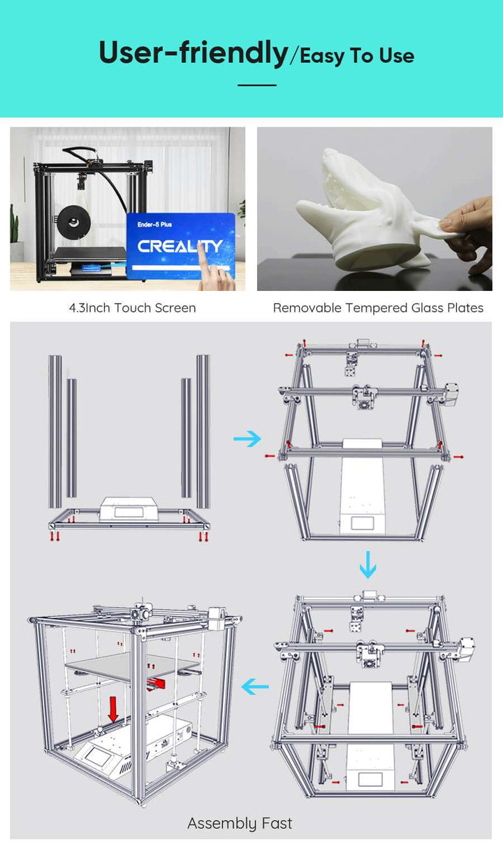 Creality Ender 5 Plus 3D Printer - Robodo