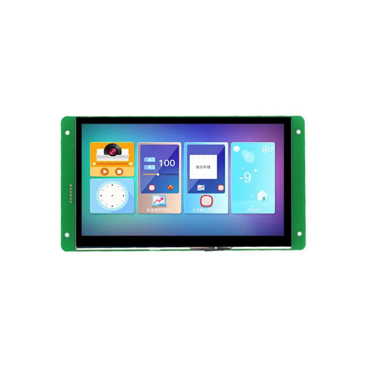 Datronicsoft Display DWIN 7.0inch 1024x600 IPS UART TTL/RS232x2 LCD Display Capacitive Touch ...