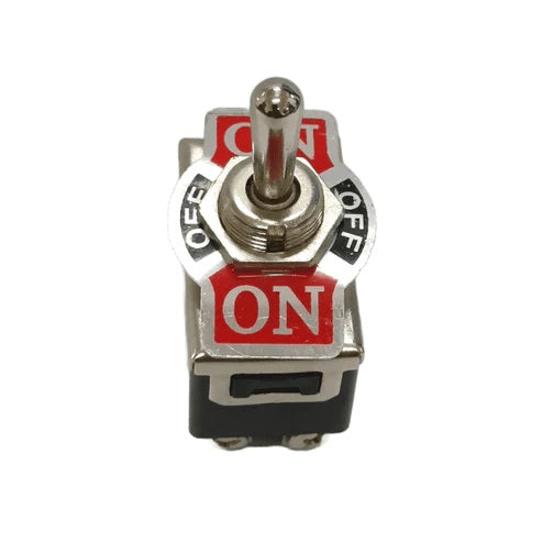 DPDT 6 Pin Toggle Switch ON-OFF-ON (15A 250V) - Robodo