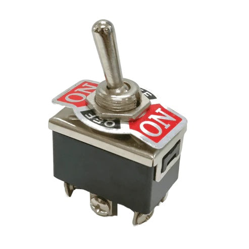 DPDT 6 Pin Toggle Switch ON-OFF-ON (15A 250V) - Robodo