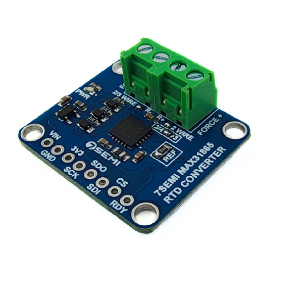 7Semi PT100 RTD 2-Wire Temperature Sensor Amplifier Breakout Board - MAX31865