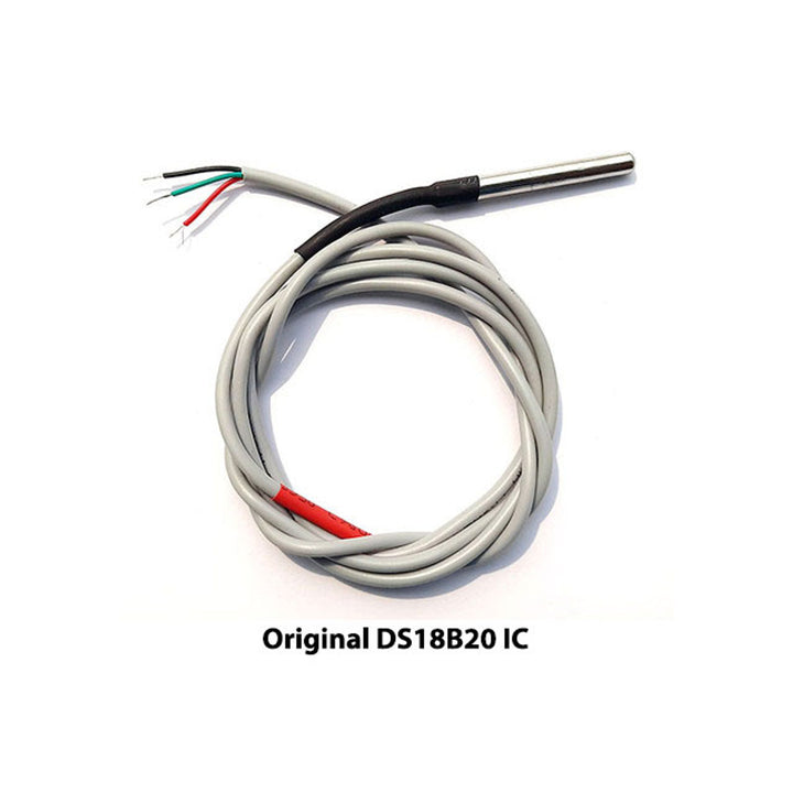 7Semi DS18B20 Waterproof Temperature Sensor Probe 1m Cable - Robodo