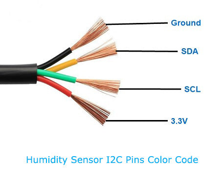 7Semi SHT40 Digital Humidity and Temperature Sensor Probe High Accuracy 1.8% RH 16bit I2C - Robodo