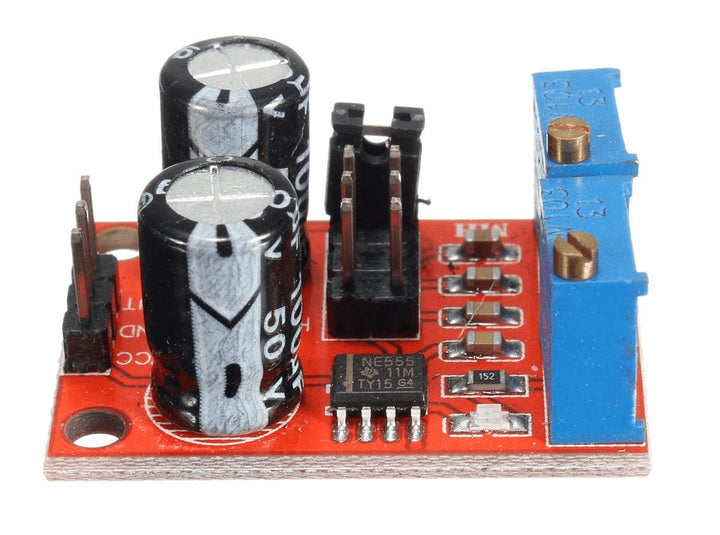 Ne555d Astable Module NE555 Pulse Frequency Duty Cycle Adjustable Module | Robodo