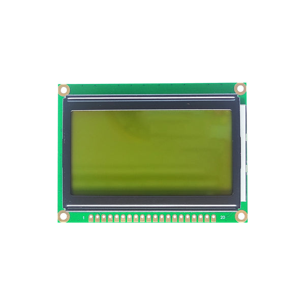 128x64 Graphical LCD Module (Green)
