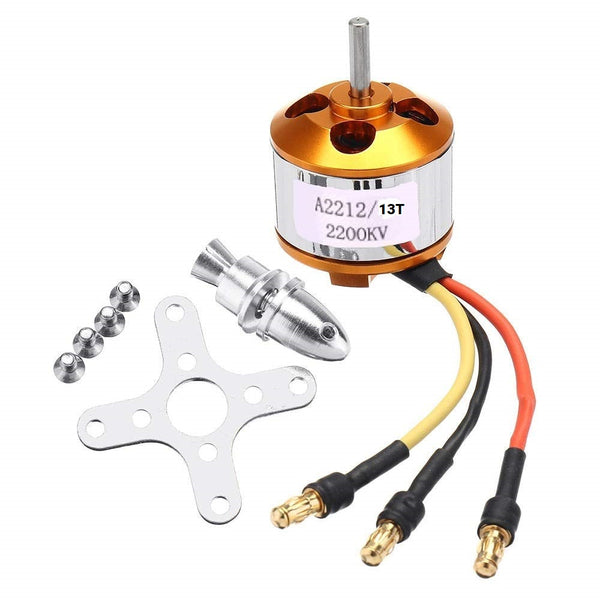 A2212/13T Brushless Motor 2200 kv BLDC Airplane Outrunner Brushless Motor