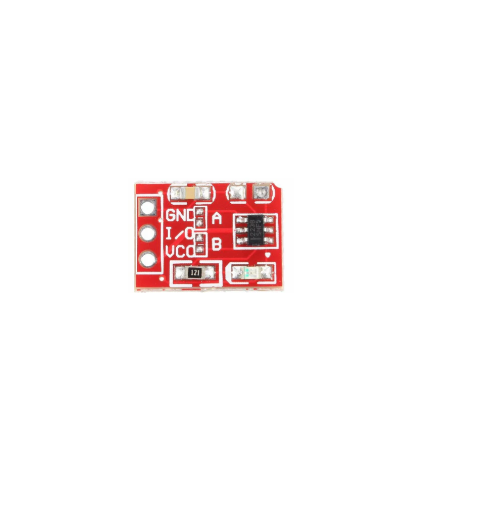 Ttp223 Touch Button Module Red TTP223 Touch button Module Capacitor type Single Channel Self ...