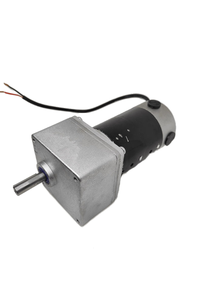 PMDC Inline 93 Geared DC Motor 12V to 180V DC 1/4 HP Industrial Gearbox - RPM Range 30 to 300 - Robodo