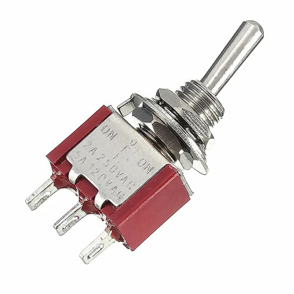 5A 3 Pin SPDT Toggle Switch - Robodo