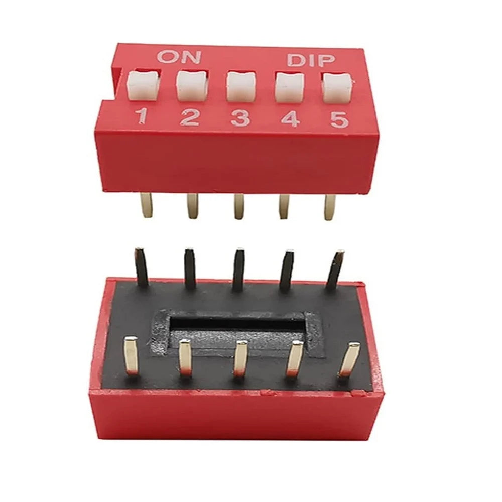 5-Pin Flat Dial Switch 2.54mm | Robodo