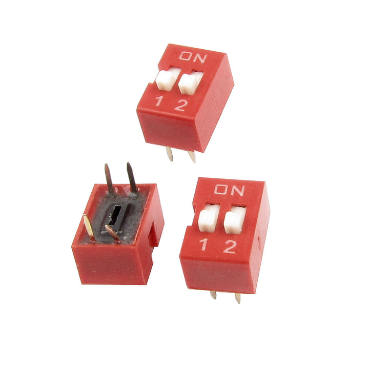 2 Way Slide Switch 2.54mm Pitch (Pack of 5) - Robodo