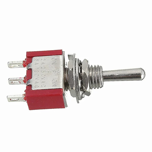 5A 3 Pin SPDT Toggle Switch - Robodo