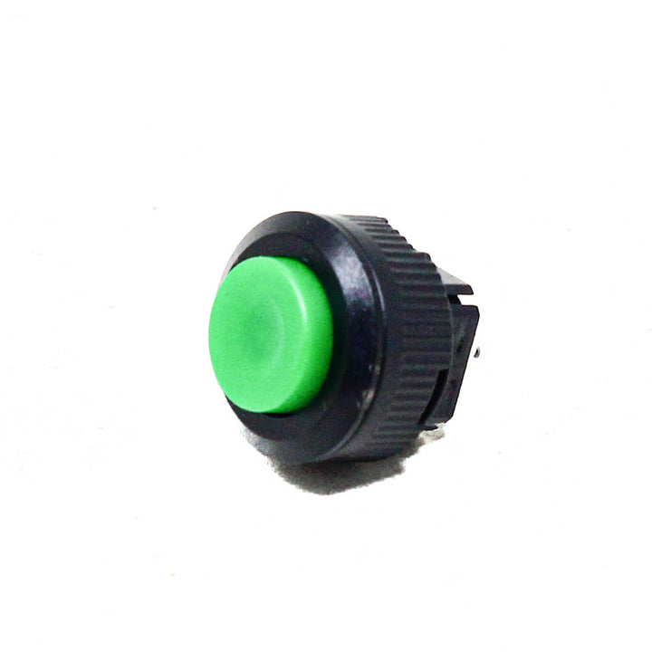 Green DS-500 2PIN 14MM Thread Momentary Self- Reset Push Button Switch Press Off-NO - Robodo
