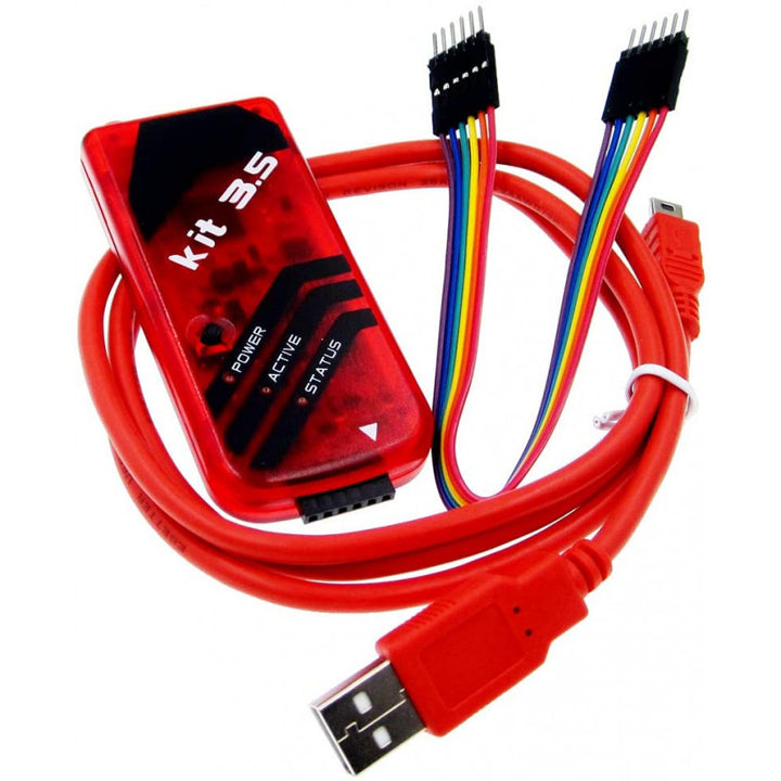 PICkit 3.5 Compatible Programmer with USB Cable and Jumper Wire- PIC Kit - Robodo