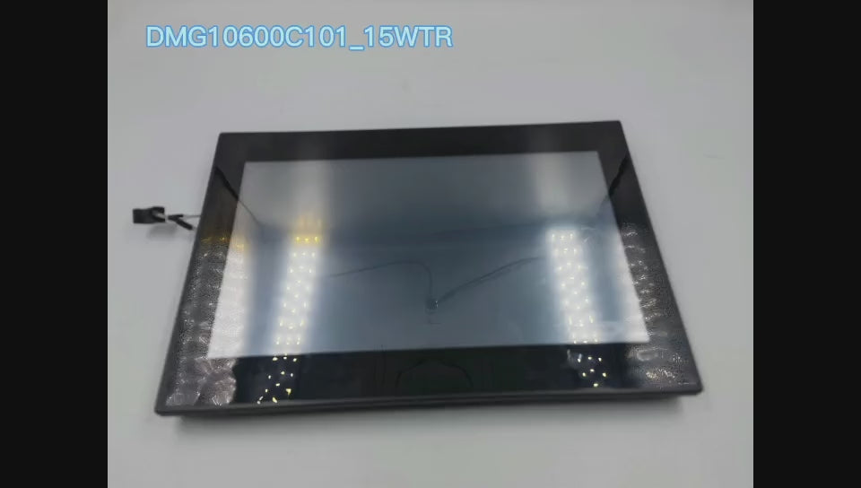 DWIN 10.1 Inch With Shell 1024x600 RS232/RS485 HMI LCD Display ...