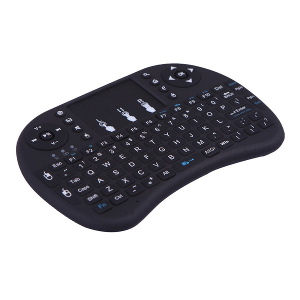 Mini Portable 2.4GHz Wireless Keyboard with Touchpad Keyboard Mouse Combo,Support Raspberry Pi 3