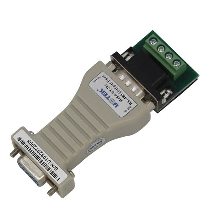 UT-203 Twisted -pair / STP RS232 To RS485 Serial Converter Adapter With Terminal Board