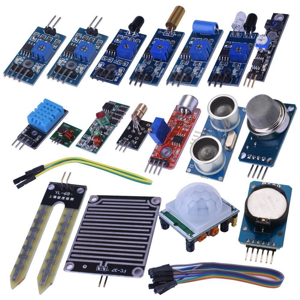 16 in 1 Modules Sensor Kit Project Super Starter Kits | Robodo