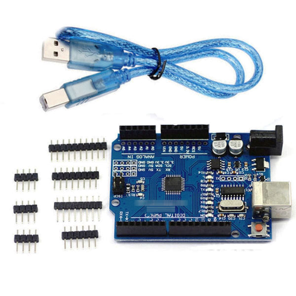 Uno R3 Compatible Development Board ATmega328P & CH340G Arduino | Free USB cable