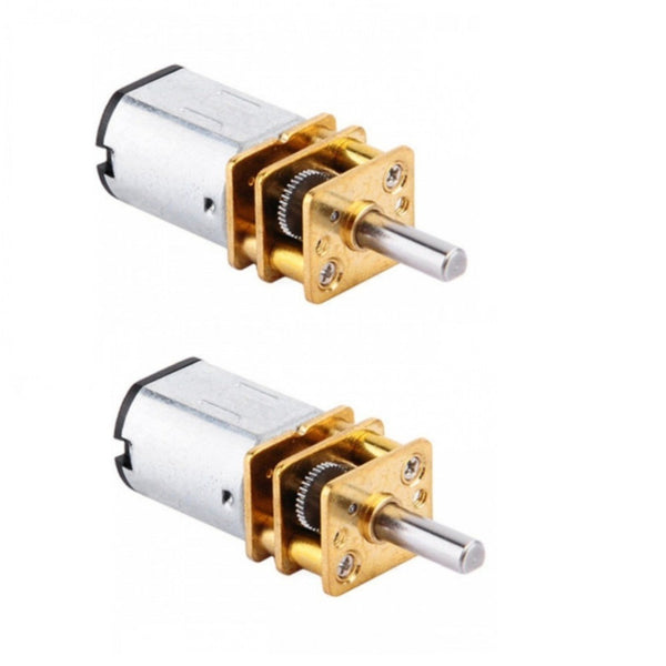 N20 12V 600 Rpm Micro Metal Gear Motor Metal Gearbox for RC Car Robot Toys DIY (2 pcs).