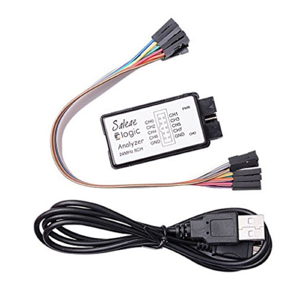 USB Logic Analyzer 24M 8 CH Channels Saleae Compatiable