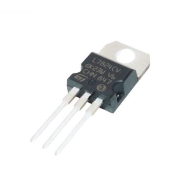 LM7824 IC - 24V Positive Voltage Regulator IC (10 pcs).